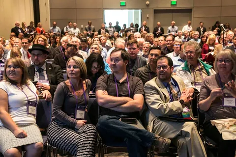League of California Cities Annual Conference audience in Long Beach, California, October 2018