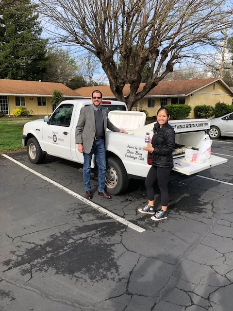 Chico Meals on Wheels field visit during Randall Stone’s Council service