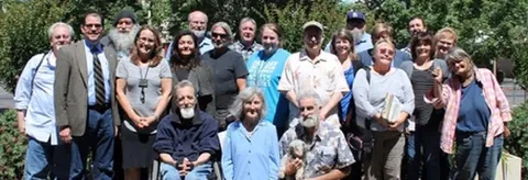 Greater Chico Homeless Task Force members gathered for a group photograph in 2019